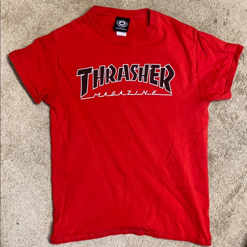 Thrasher t-shirt (red)